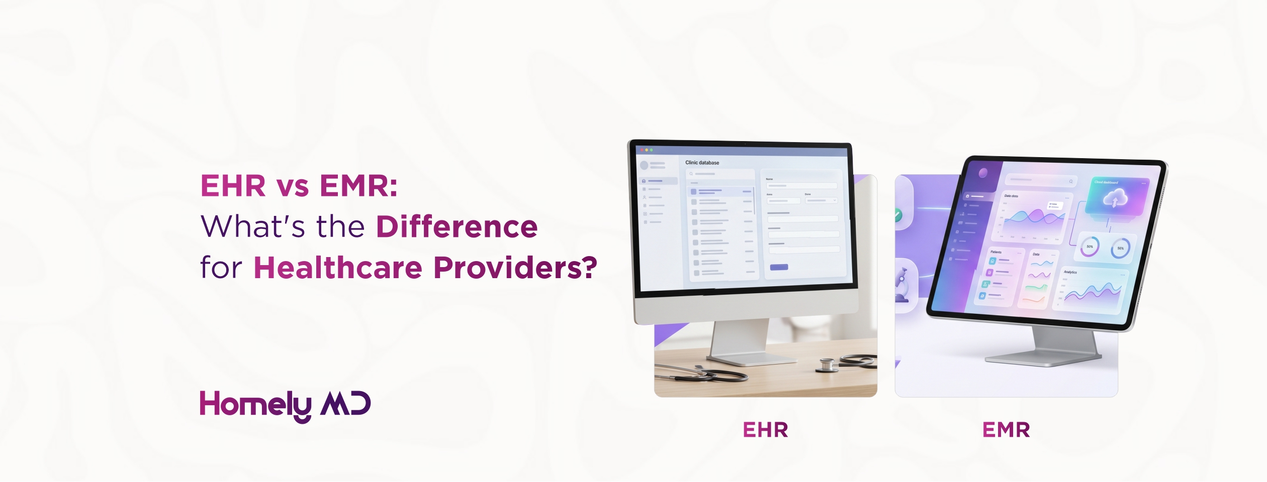 EHR Vs EMR